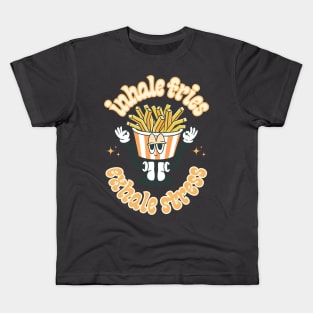 Fries and stress Kids T-Shirt